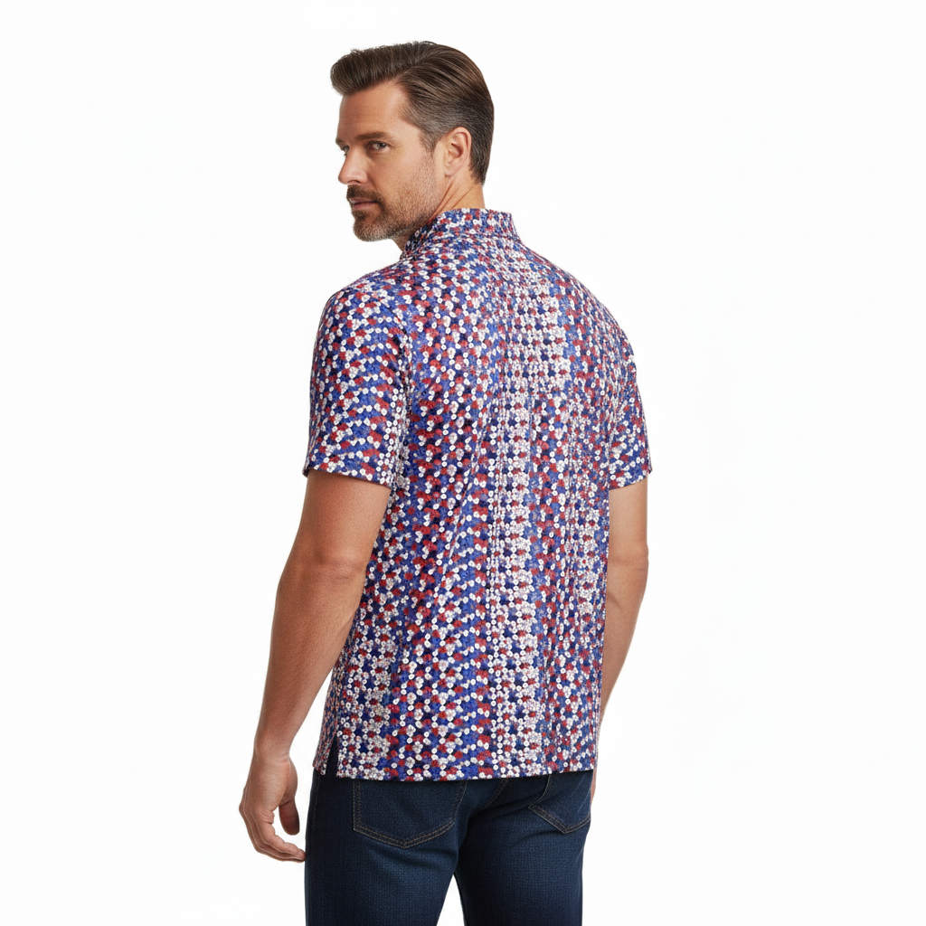 The America Tatas & Peaches Performance Polo