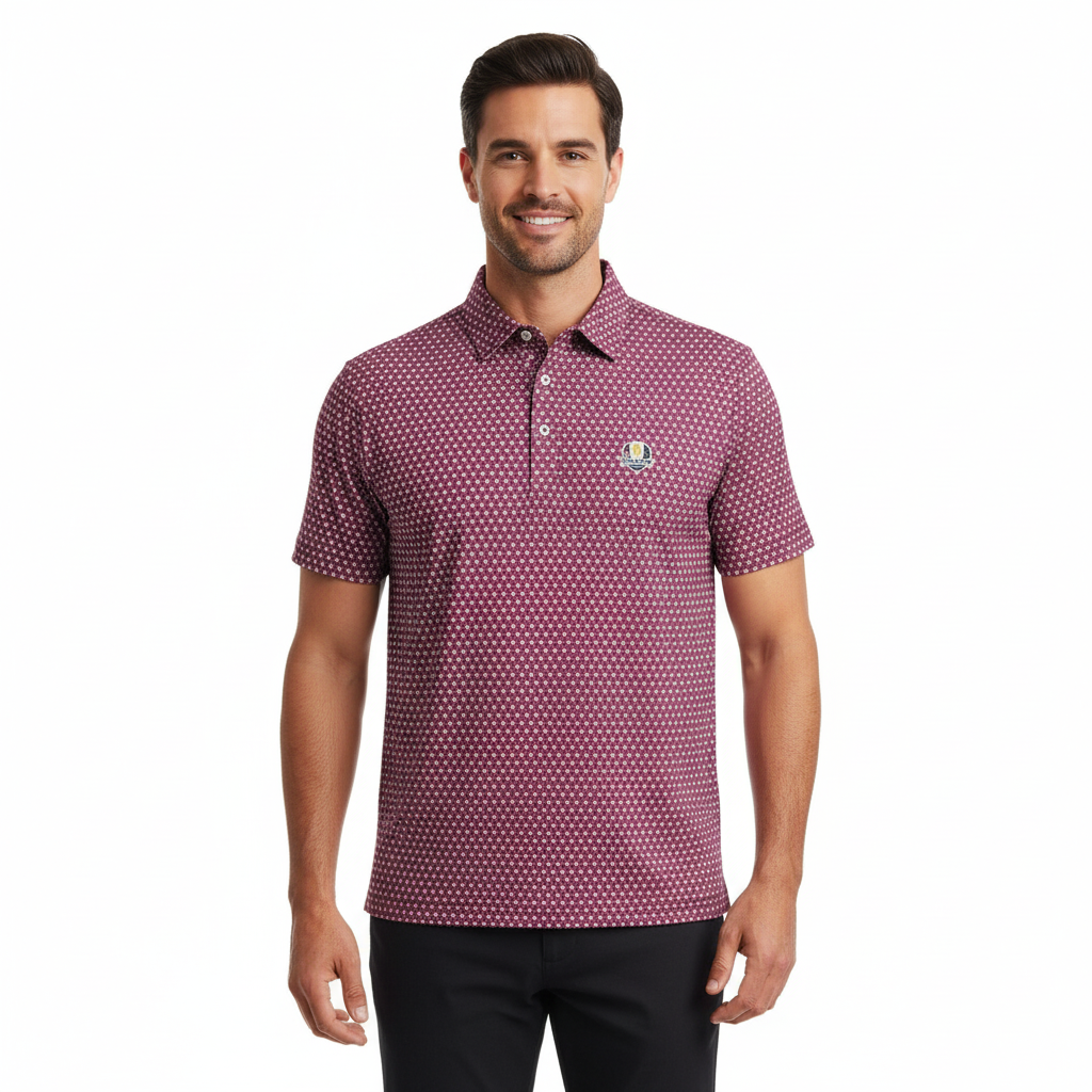 The Ryder Cup Performance Golf Polo| 4-Way Stretch & Quick-Dry Comfort