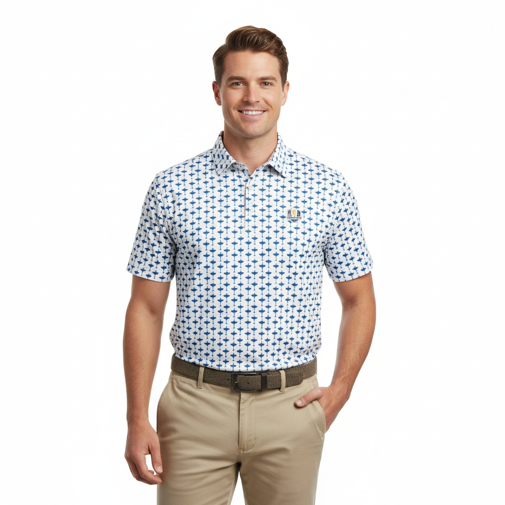 The Ryder Cup Performance Golf Polo| 4-Way Stretch & Quick-Dry Comfort