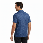 Performance Print Golf Polo Shirt | 4-Way Stretch & Moisture-Wicking