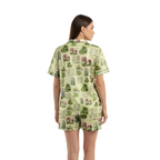 Pajamas Vintage Canned Pickles Women's Set - Lightweight Sleepwear