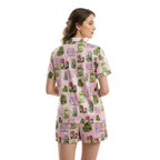Pajamas Vintage Canned Pickles Women's Set - Lightweight Sleepwear